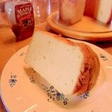 メープルシフォンケーキ